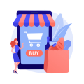 image of a person who want to buy something